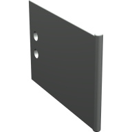 Lego dvířka od skříňky 2x3x2, světle šedá (453302, 4188352)